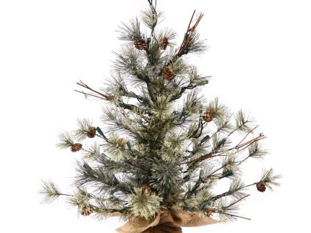 Vickerman 36-in Dakota Pine Artificial Christmas Tree Unlit Sale