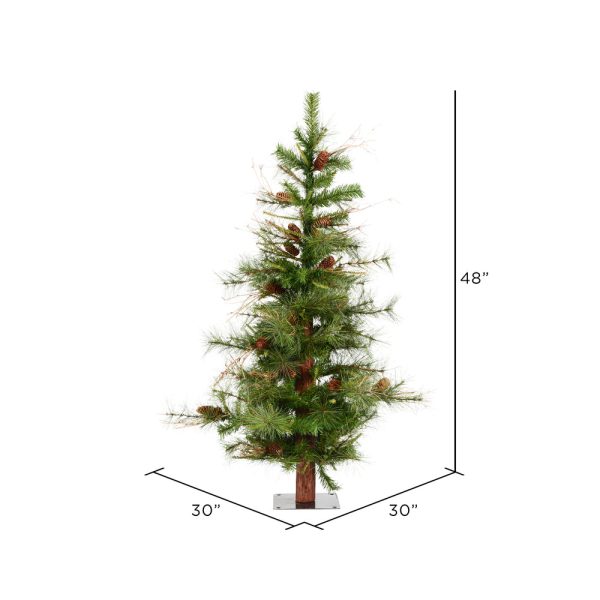 Vickerman 4F Ashland Artificial Christmas Tree Unlit For Sale