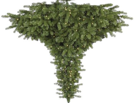 Vickerman 9F Upside Down Artificial Christmas Tree in LED Lights For Sale