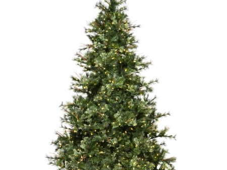 Vickerman 9F Mixed Country Pine Artificial Christmas Tree in LED Lights Online