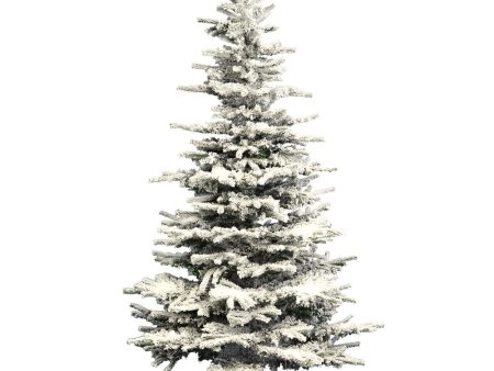 Vickerman 8.5F Flocked Sierra Fir Artificial Christmas Tree Unlit on Sale