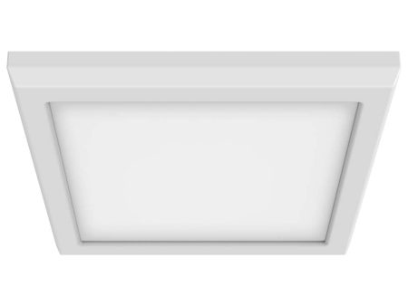 Blink Pro 11w 7-in LED Downlight 3000K Square Shape White Finish 120-277v Online Sale