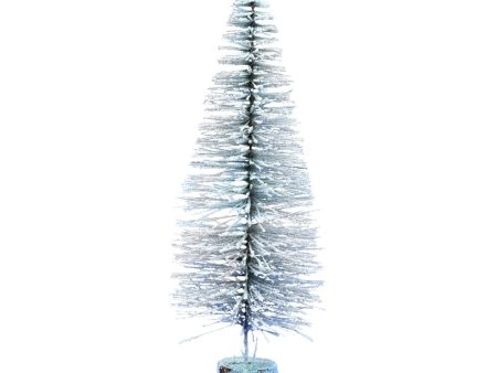 Vickerman 18-in flocked Village Artificial Christmas tree on Sale