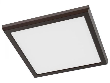 Blink Performer 11w 9-in LED Square Downlight 5 CCT Tunable Bronze Finish For Discount