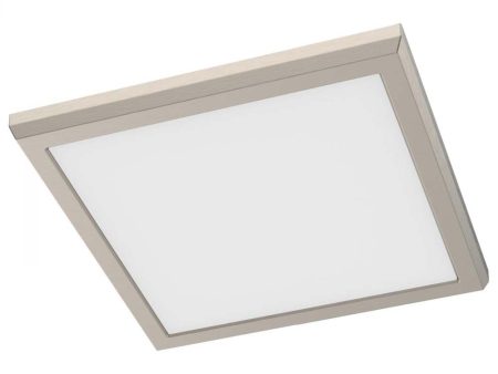 Blink Performer 11w 9-in Brushed Nickel LED 5 CCT Tunable Square Downlight Hot on Sale