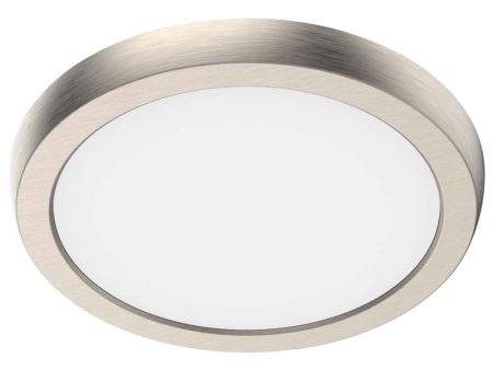 Blink Performer 10w 7-in LED Round Downlight 5 CCT Tunable Brushed Nickel Finish Online Hot Sale