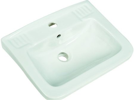 LAVABO 50*40 CM BIANCO QUADRATO GRA Online Hot Sale