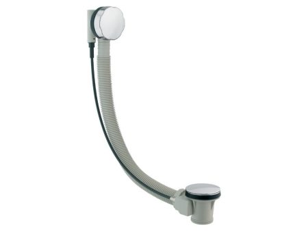 Colonna Scarico Vasca Cgs In Polipropilene Tubo Di Troppo Pieno Flessibile Modello 45-55 Cm Codice Cvpp45 55 For Discount