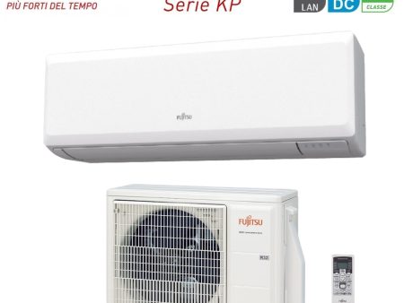 AREA OCCASIONE - Climatizzatore Condizionatore Fujitsu Inverter Serie KP 12000 Btu ASYG12KPCA R-32 Wi-Fi Optional Classe A++ - Novità Sale