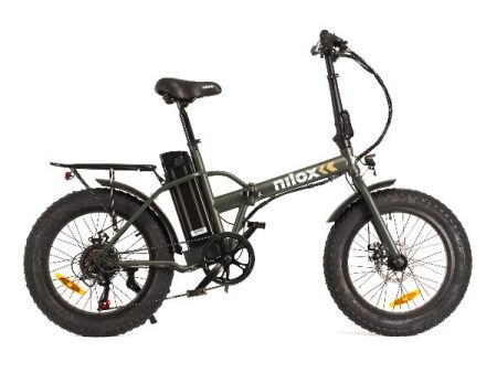 Electric Bike Nilox X8 PLUS 30NXEB20V002V3 Gomme FAT da 20x4 Batteria Removibile da 36 V – 13 Ah (468 Wh) Cambio SHIMANO a 7 Velocità Motore Brushless High Speed da 36V - 250W Fashion