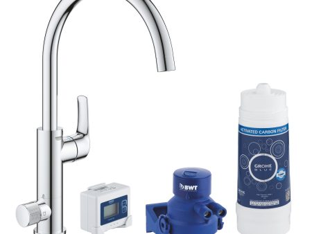 Miscelatore Monocomando per Lavello Grohe Blue Pure Eurosmart Starter Kit cod. 30383000 Cheap