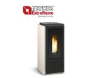 TERMOSTUFA A PELLET LA NORDICA EXTRAFLAME modello MEGAN IDRO STEEL 12 kW colore AVORIO - NEW For Sale