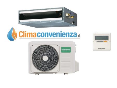 Climatizzatore Condizionatore Fujitsu General Canalizzato Canalizzabile 14000 btu ARHG14LLTB COMPATTA Supply