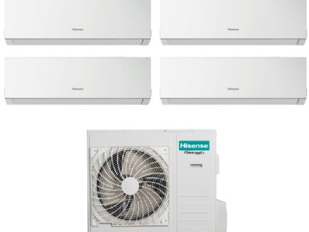 AREA OCCASIONI - climatizzatore condizionatore Hisense quadri split inverter serie NEW COMFORT 9+9+9+9 con 4AMW81U4RAA r-32 wi-fi optional 9000+9000+9000+9000 Sale