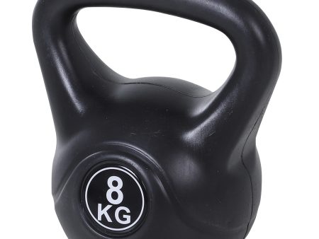 Easycomfort Kettlebell da 8 kg per Sport e Fitness in PVC con Sabbia e Maniglia Liscia Anti-Sfregamento For Discount