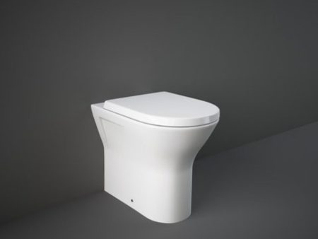 Vaso WC Rak Resort In Ceramica Scarico Universale e Sistema Rimless Sedile con Coperchio Originale For Sale