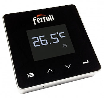 Cronotermostato ferroli Settimanale Riscaldamento Wifi - IOS e Android Batterie Stilo Programmazione Digitale 013010XA Connect For Discount