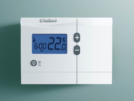 Termostato Ambiente Digitale Vaillant mod. Calormatic VRT 250 cod. 0020170569 on off Online Sale