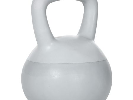 Easycomfort Kettlebell 12kg in PVC e Sabbia Metallica per Allenamento Spalle e Bicipiti, 22x22x29 cm, Grigio Online