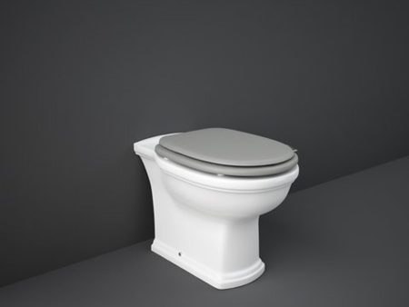 Vaso WC a Pavimento Rak Washington con Scarico a Pavimento Sedile con Coperchio Rak Washington Originale Online