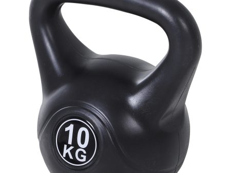 Easycomfort Kettlebell da 10 kg per Sport e Fitness in PVC con Sabbia e Maniglia Liscia Anti-Sfregamento For Sale