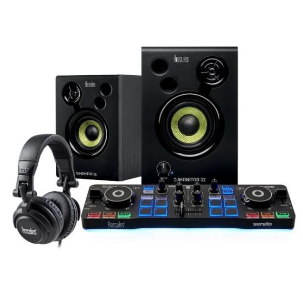 Hercules Dj starter kit con controller dj + 2 altroparlanti + cuffie 4780890 on Sale