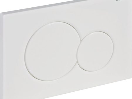 Placca di comando Geberit Sigma01 per risciacquo a due quantità colore bianco Online Hot Sale