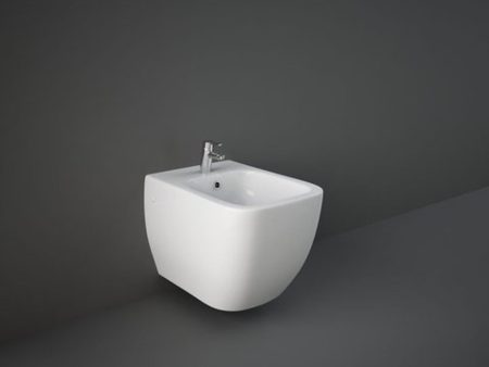 Bidet Sospeso Rak Metropolitan In Ceramica 53 x 34 cm Online now