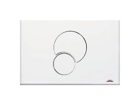 Placca di Comando Kariba Fidia Duo Colore Bianco per cassetta Monolith 9.0 Sale