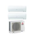 AREA OCCASIONI Climatizzatore Condizionatore Mitsubishi Electric Dual Split Inverter serie SMART MSZ-HR 9+12 con MXZ-2HA40VF R-32 Wi-Fi Optional 9000+12000 AO1011 Cheap