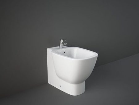 Bidet a Pavimento Filo Parete Rak One In Ceramica 52 x 36,5 x 41 cm Fashion