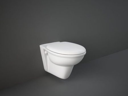 Vaso WC Sospeso Rak Karla In Ceramica Sedile Termoindurente con cerniera in nylon originale Online Hot Sale