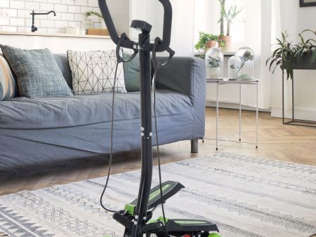 EASYCOMFORT Stepper Professionale Fitness con Manubrio e Corde, 40x48x118cm Online