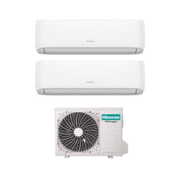 AREA OCCASIONI Climatizzatore Condizionatore Hisense Dual Split Inverter serie HI-COMFORT 9+9 con 2AMW42U4RRA R-32 Wi-Fi Integrato 9000+9000 – Novità Discount