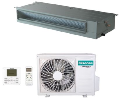 AREA OCCASIONI Climatizzatore Condizionatore Hisense Inverter Canalizzato Canalizzabile 18000 Btu ADT52UX4RCL4 R-32 Wi-Fi Optional con Telecomando di Serie e Cablato - Novità Online