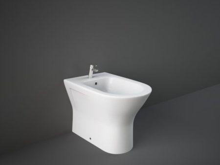 Bidet a Pavimento Filo Parete Rak Resort In Ceramica 55 x 36 x 40 Online Sale