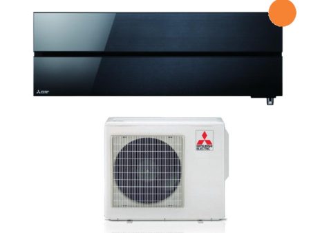 AREA OCCASIONI Climatizzatore Condizionatore Mitsubishi Electric Inverter serie Kirigamine Style 18000 Btu MSZ-LN50VGB Onyx Black R-32 Wi-Fi Integrato classe A+++ Nero AO989 Supply