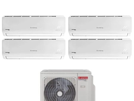 Climatizzatore Condizionatore Ariston Quadri Split Inverter serie PRIOS 9+9+9+12 con QUAD 110 XD0C-O R-32 Wi-Fi Optional 9000+9000+9000+12000 Fashion