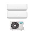 AREA OCCASIONI Climatizzatore Condizionatore Hisense Dual Split Inverter serie HI-COMFORT 12+12 con 2AMW52U4RXC R-32 Wi-Fi Integrato 12000+12000 Hot on Sale