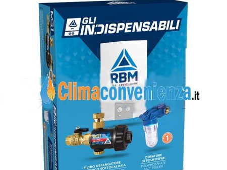 A Kit Salvacaldaia RBM Gli Indispensabili Filtro defangatore magnetico MG1 + Dosatore Polifosfati on Sale