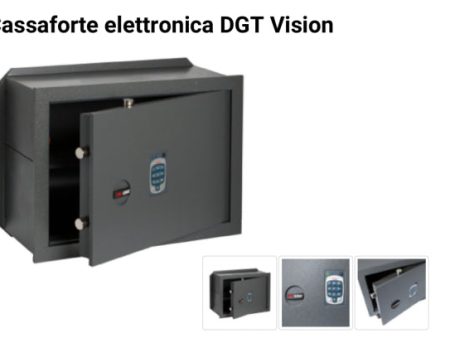 Cassaforte Elettronica CISA DGT VISION Cm 42x25x30H 82710.41 Spessore Sportello 10 Mm Supply