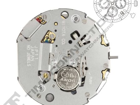 Miyota Citizen LTD JP25 3 Hands Japan Quartz Movement Ht. 6.40MM Sale